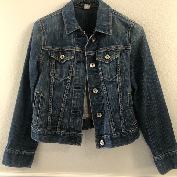 GAP Jackets & Blazers - GAP Jean Jacket Medium Dark Wash Size XS